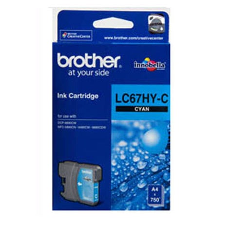 BROTHER LC67HY Cyan Extra Large OEM