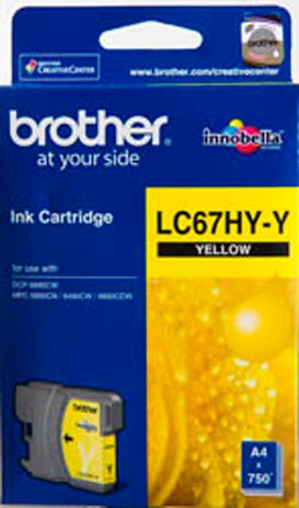 BROTHER LC67HY Yellow Extra Large OEM