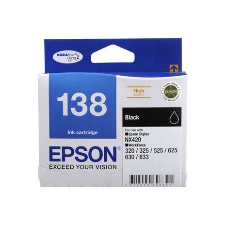 EPSON T138 Black Extra Large OEM