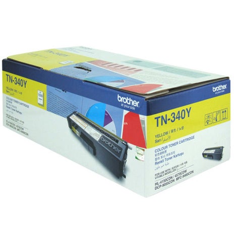 BROTHER TN340 Yellow  Toner OEM