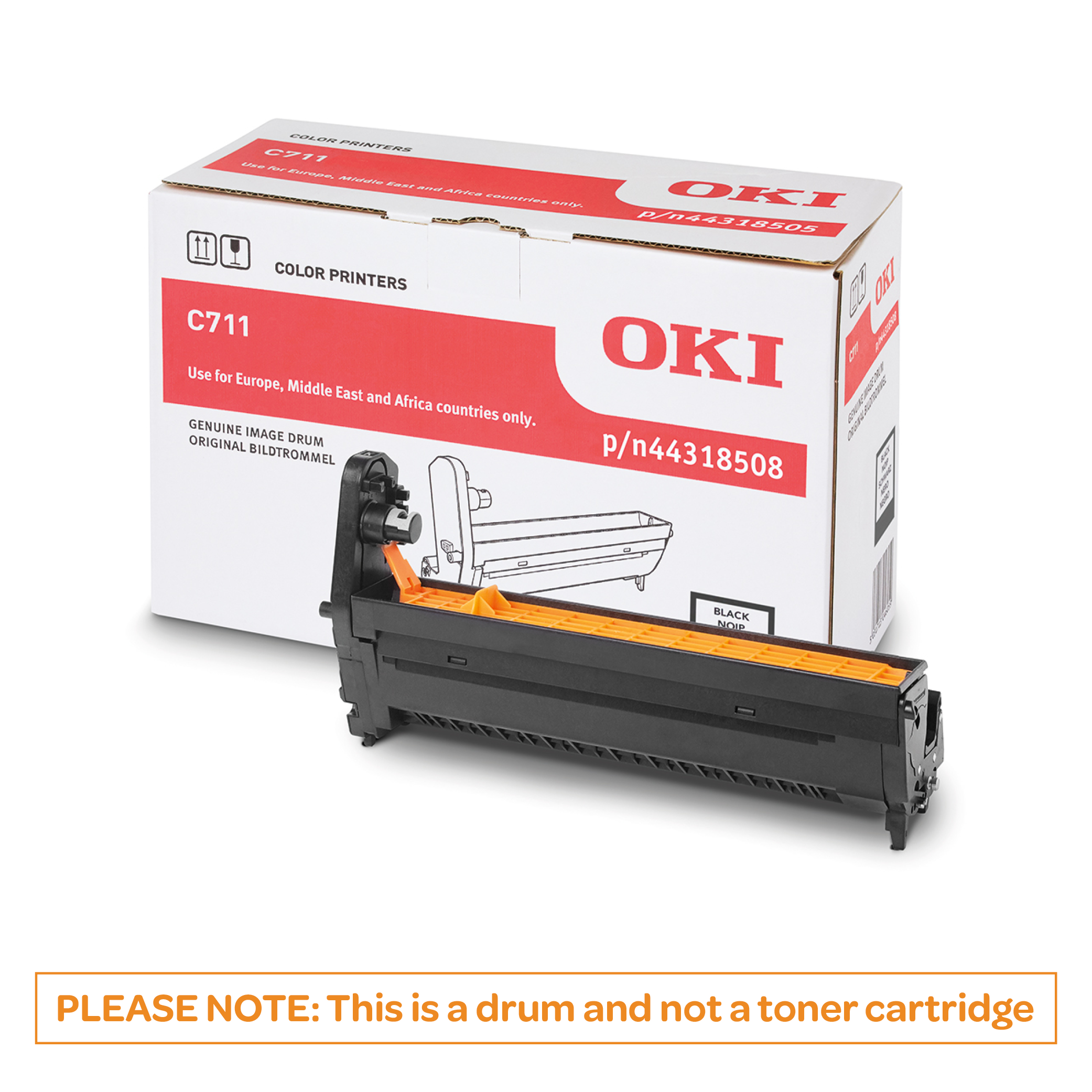 OKI C711 Black Drum - Cartridge World