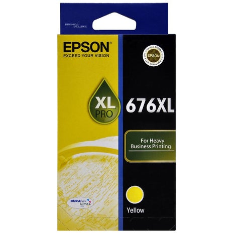 EPSON 676XL Yellow Ink Extra Large OEM 