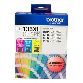 BROTHER LC135XL Extra Large Triple Pack Col OEM