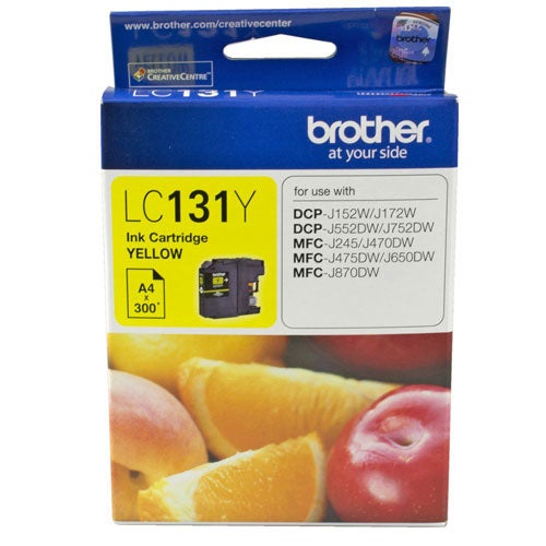 BROTHER LC131Y Yellow OEM