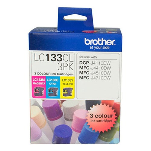 BROTHER LC133 Colour Triple Pack OEM