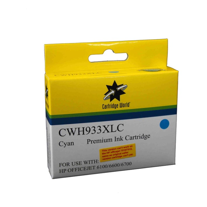 CW Brand 933XLC CN054AA Cyan Extra Large