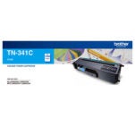 BROTHER TN341 Cyan Toner Low OEM