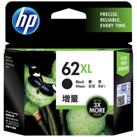 HP62XLB C2P05AA Black Extra Large  OEM