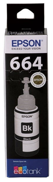 EPSON T6641 Black Ink Bottle - Cartridge World
