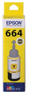 T6644 Yellow Ink Bottle