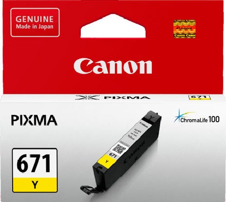 CANON CLI671 Yellow Standard Capacity OEM