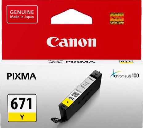 CANON CLI671 Yellow Standard Capacity OEM