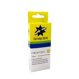 CW Brand CLI671XL Yellow Extra Large