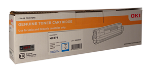 OKI 45862830 MC873dn Cyan Toner OEM