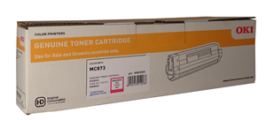 OKI 45862829 MC873dn Magenta Toner OEM