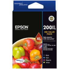 200XL Extra Large Value pack, 1 of each colour