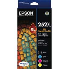 252XL Extra Large Value pack, 1 of each colour
