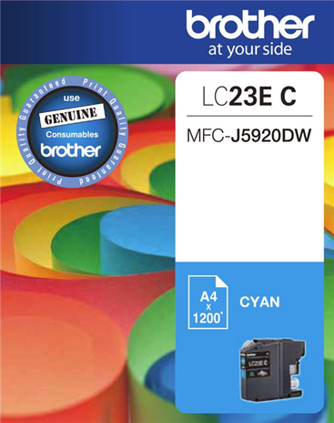 BROTHER LC23E Cyan OEM