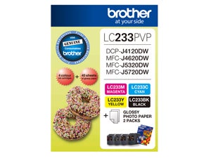BROTHER LC233PVP Photo Value Pack