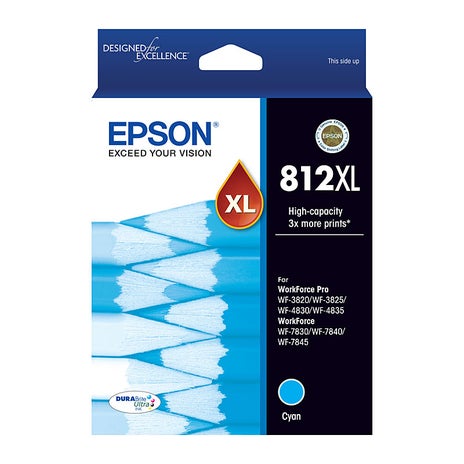 EPSON 812XL Cyan Extra Large OEM