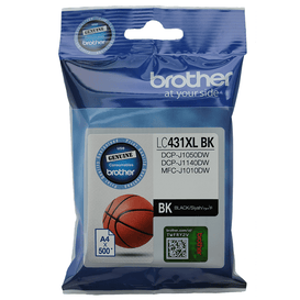 BROTHER LC431XLBK Black High Yield Ink Cartridge OEM