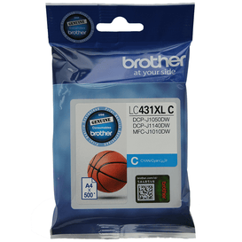 BROTHER LC431XLC Cyan High Yield Ink Cartridge OEM