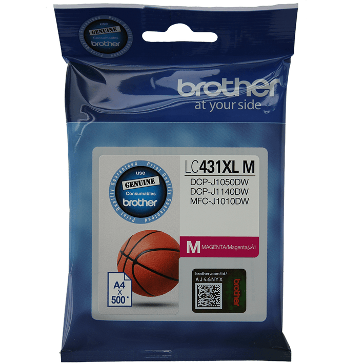 BROTHER LC431XLM Magenta High Yield Ink Cartridge OEM