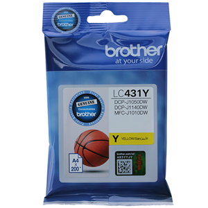 Brother LC431Y Yellow Ink Cartridge OEM