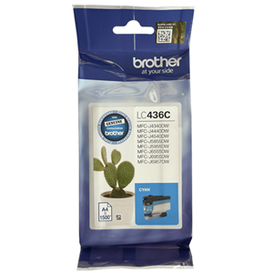 BROTHER LC436C Cyan Ink Cartridge OEM