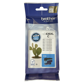 BROTHER LC436XLC Cyan High Yield Ink Cartridge OEM