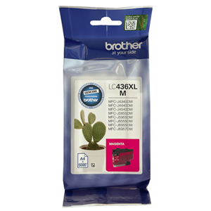 BROTHER LC436XLM Magenta High Yield Ink Cartridge OEM
