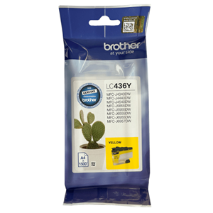 Brother LC436Y Yellow Ink Cartridge OEM