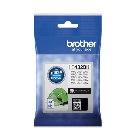 Brother LC432BK Black Ink Cartridge OEM