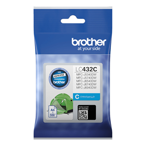 BROTHER LC432C Cyan Ink Cartridge OEM