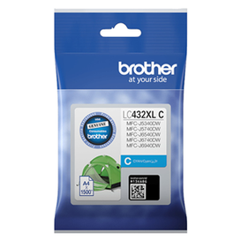 BROTHER LC432XLC Cyan High Yield Ink Cartridge OEM