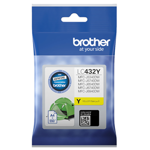 Brother LC432Y Yellow Ink Cartridge OEM