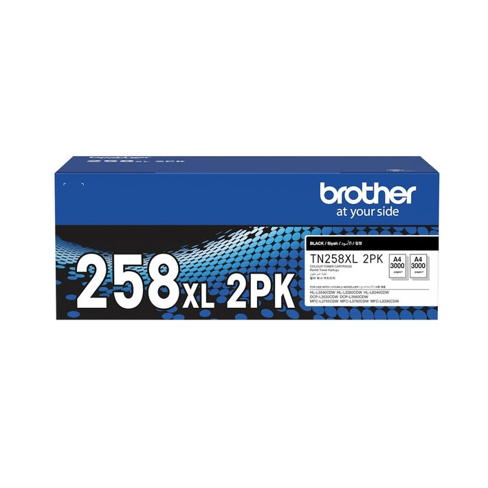 BROTHER TN258XL Bk 2PKToner