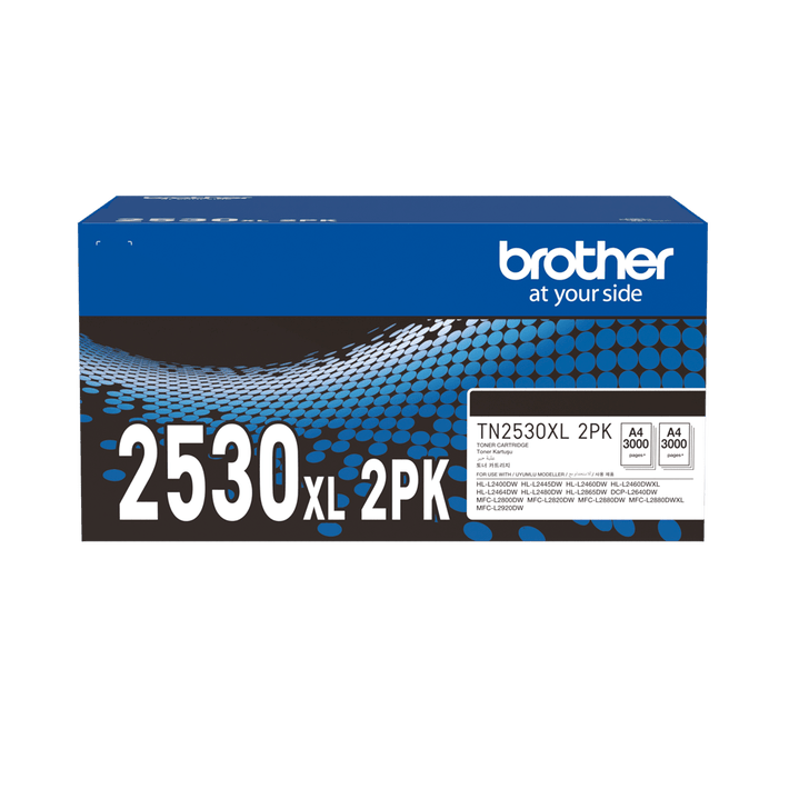 BROTHER TN2530XL 2 Pack